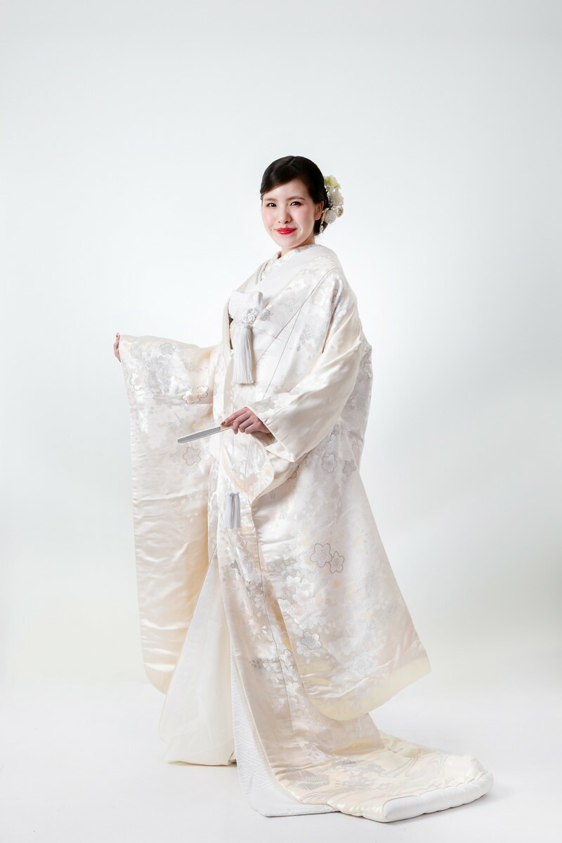 楽天市場】色打掛 レンタル 打掛 白無垢 iro033 白 ホワイト フル