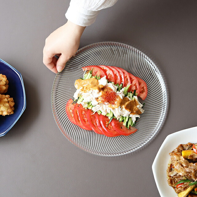レストランのガラスプレート S| レストランのガラス食器 - ガラス