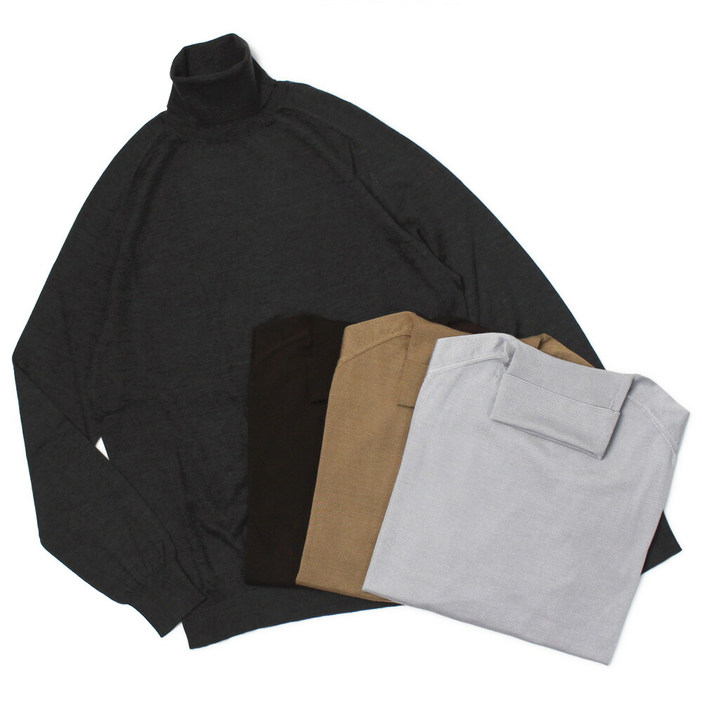 クルチアーニ / Cruciani / タートルネック ハイゲージ ニット