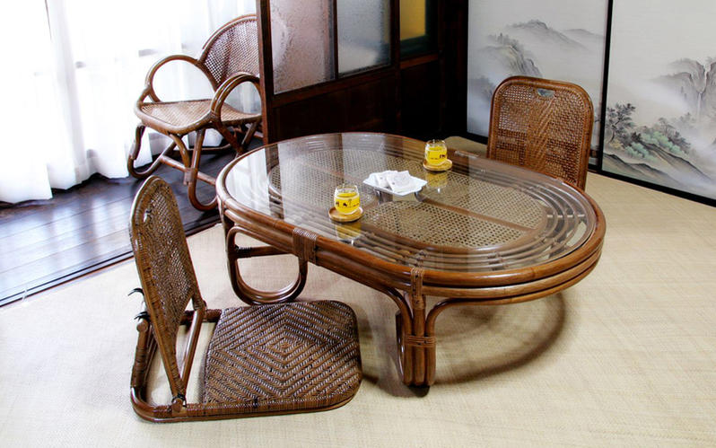 楽天市場】籐椅子 座椅子 折りたたみ 籐製 軽い 和風 和モダン