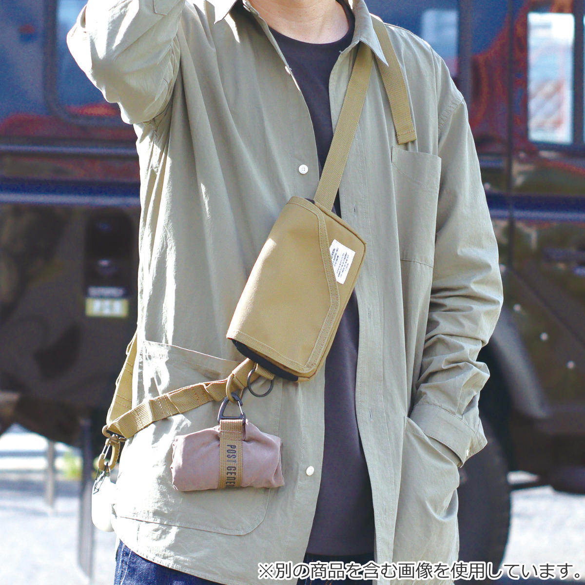 楽天市場】ショルダーポーチ スリングウォレットポーチ ポスト