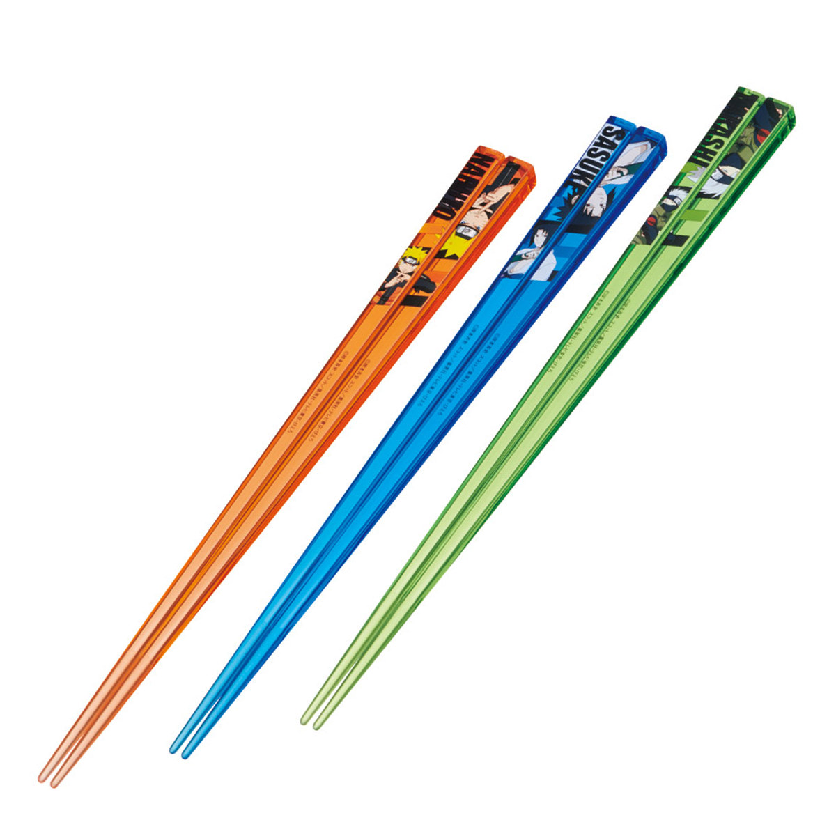 楽天市場】箸 アクリル箸3Pセット NARUTO 3膳セット （ お箸 ナルト