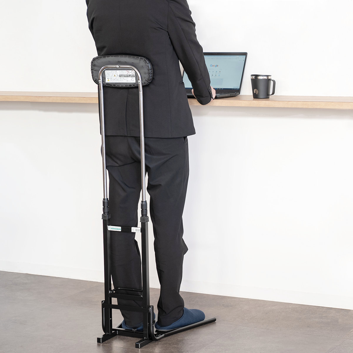 楽天市場】オフィスチェア 腰痛 チェアスタンド 立ち姿勢サポート