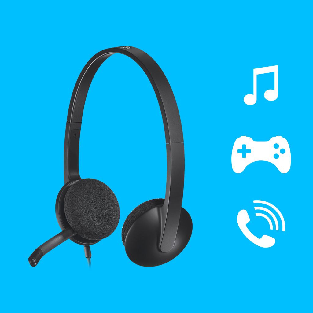 楽天市場】【SALE】 ロジクール ヘッドセット H340ra ステレオ USB接続