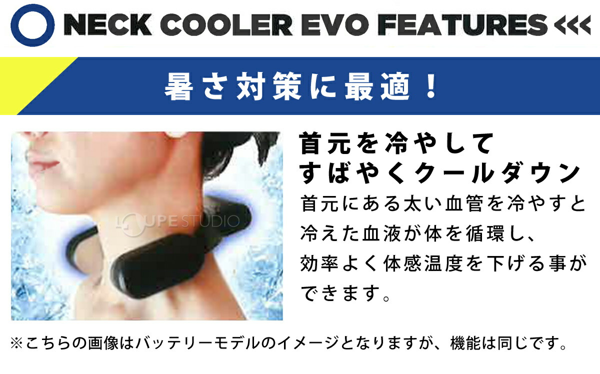 楽天市場】ネッククーラーevo 2021 冷却プレート USBモデル ネック