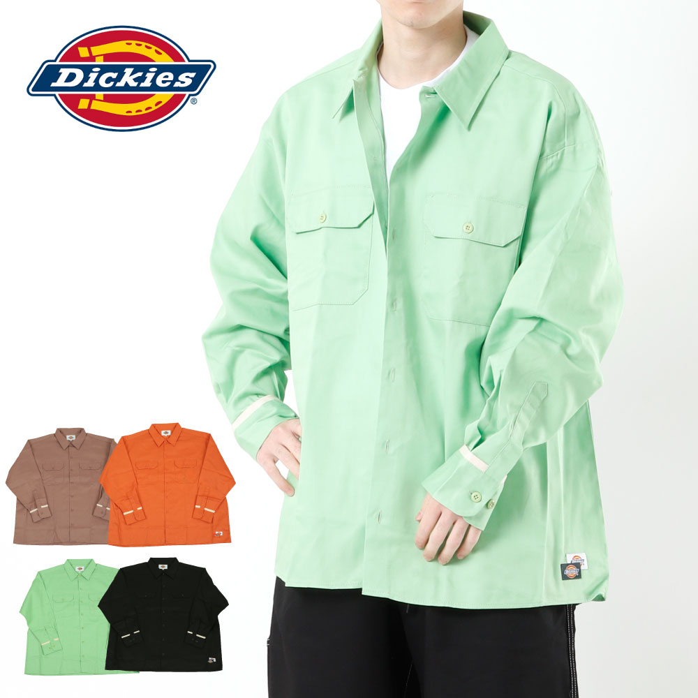 楽天市場】【在庫処分】Dickies ディッキーズ 18454300 ワークシャツ