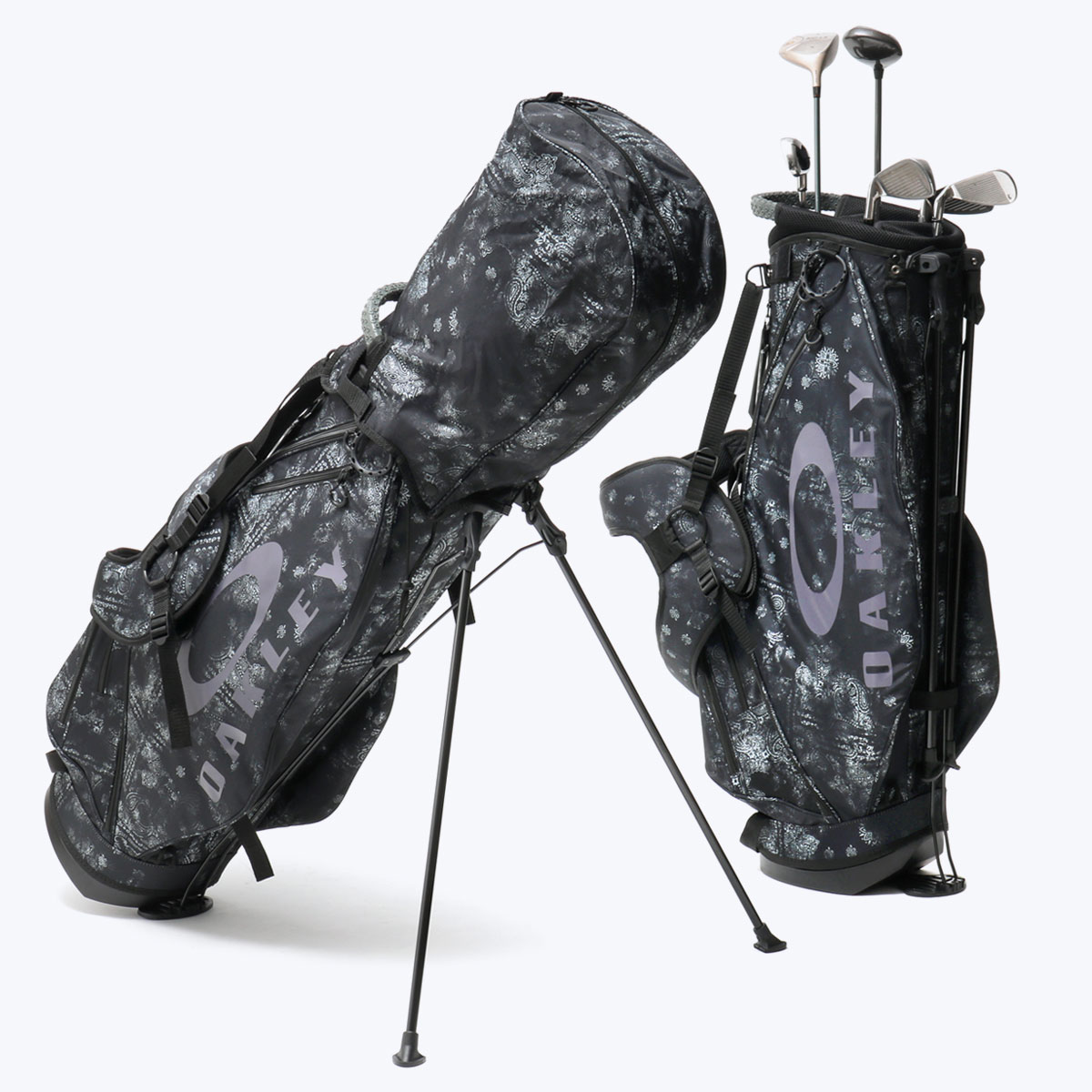 楽天市場】オークリー キャディバッグ スタンド OAKLEY 9.5型 47インチ