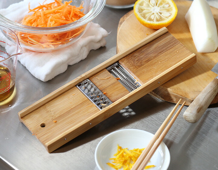 楽天市場】公長齋小菅 スライサー 竹製 公長斎小菅 両面 リバーシブル