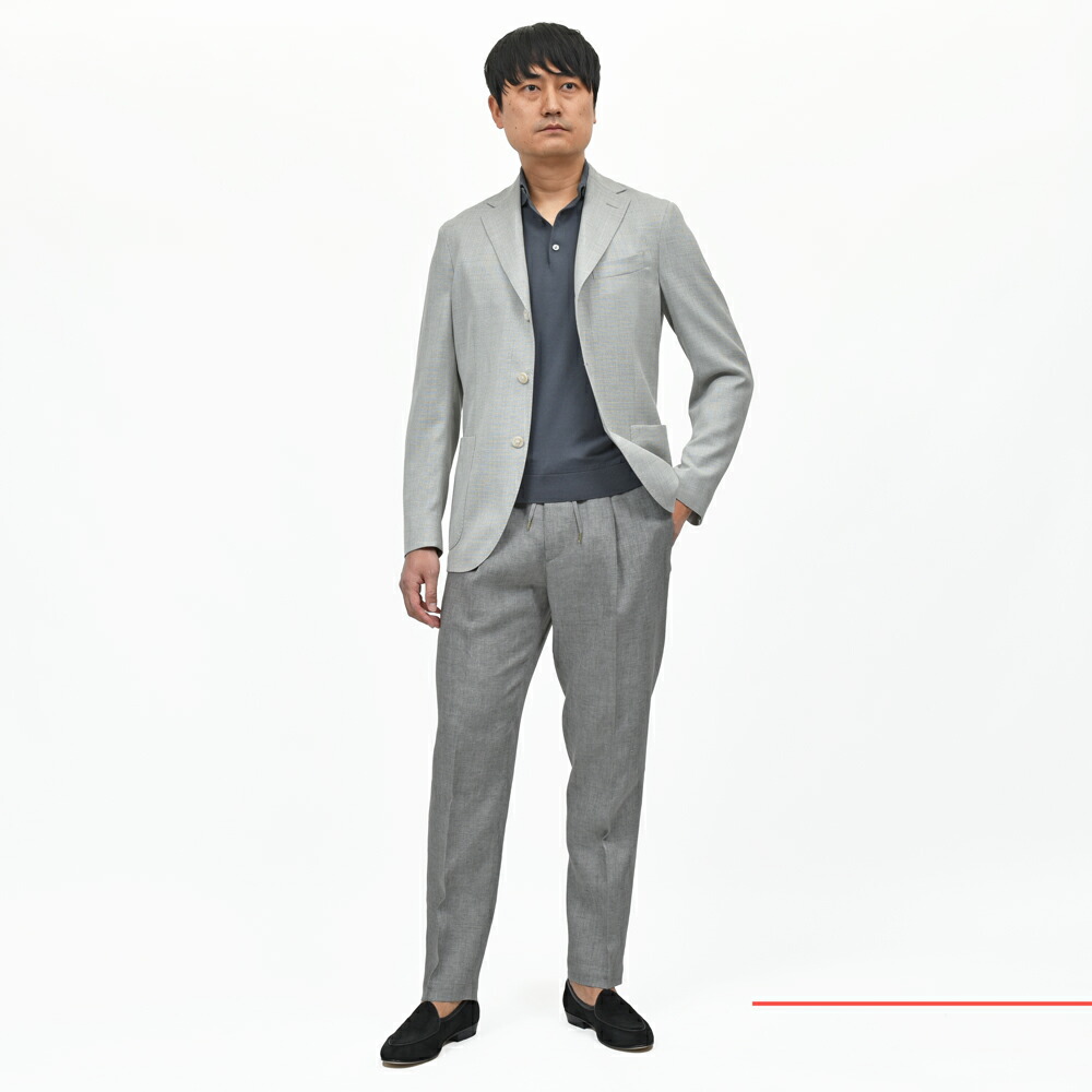 BOGLIOLI（ボリオリ）DOVERドーヴァー ウールホップサック3Bジャケット