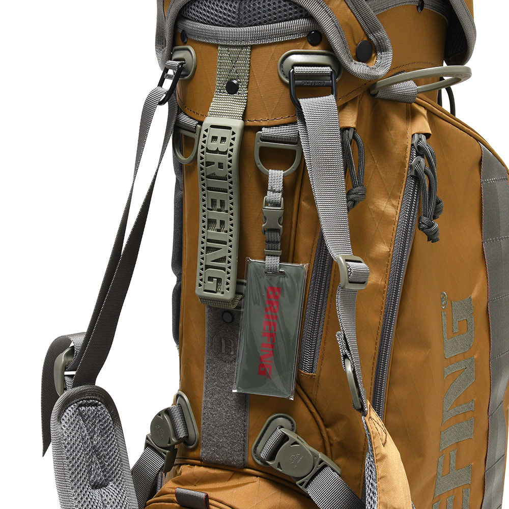 BRIEFING（ブリーフィング）X-PACキャディバッグ CR-4 #02/XP WOLF