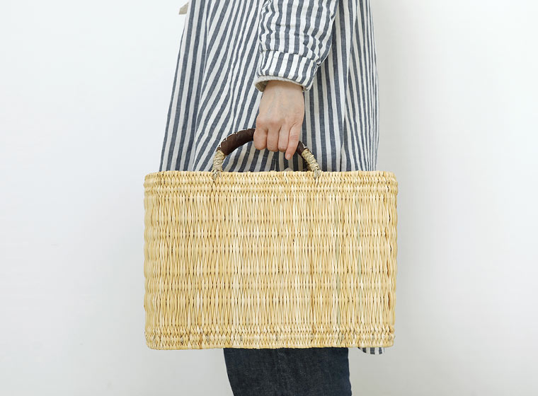 松野屋 | ストローカゴ革手 M | HIGHTIDE（ハイタイド）公式サイト