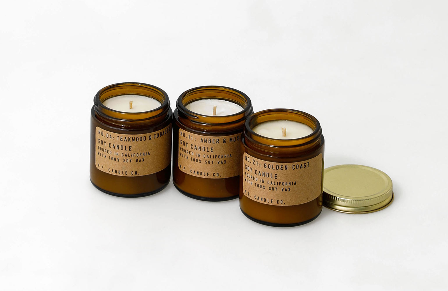 P.F. Candle Co. ピーエフ・キャンドル | 3.5oz Soy Wax Candle ソイ