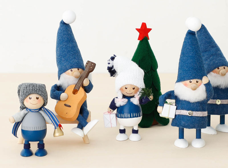 楽天市場】NORDIKA DESIGN ノルディカニッセ 人形 小舟を持った青い