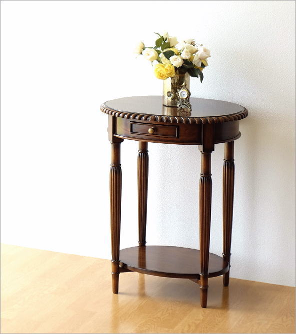 楽天市場】コンソールテーブル サイドテーブル アンティーク 家具