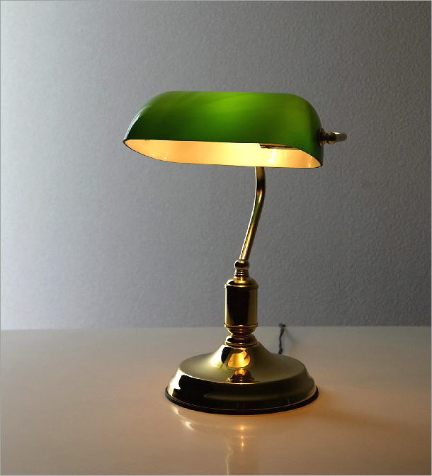 楽天市場】バンカーズランプ おしゃれ テーブルランプ デスクランプ