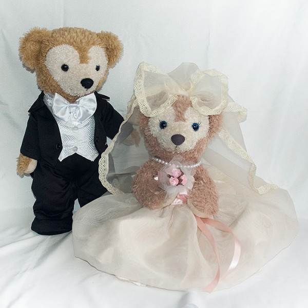 楽天市場】ダッフィー シェリーメイ ウエディング ペア Sサイズ 43cm