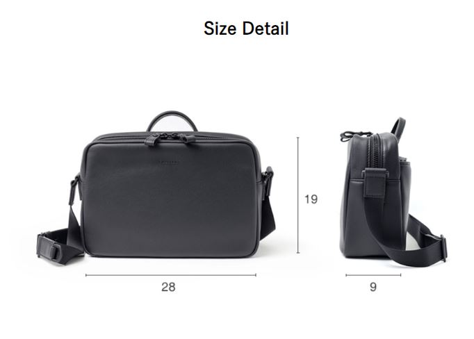 楽天市場】FUJITAKA公式 ハンドル付きレザーショルダーバッグ B5