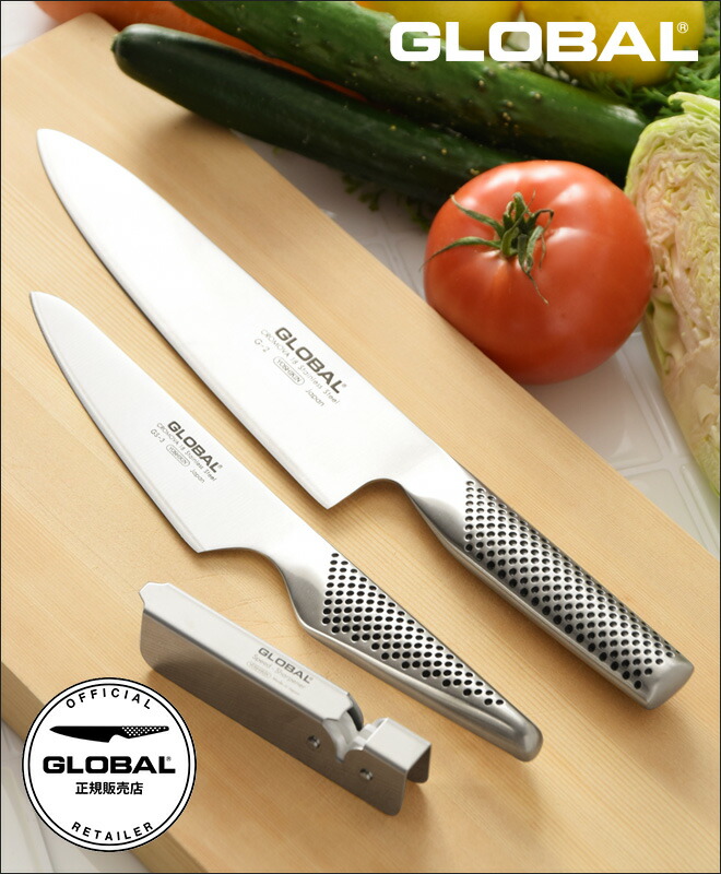 楽天市場】【無料ラッピング】【豪華特典付き】GLOBAL 包丁 牛刀3点