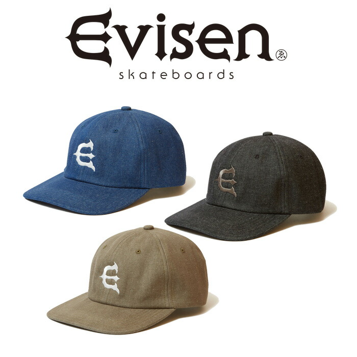 Evisen Skateboards エヴィセン スケートボード DENIM ONE-UP 6 PANEL