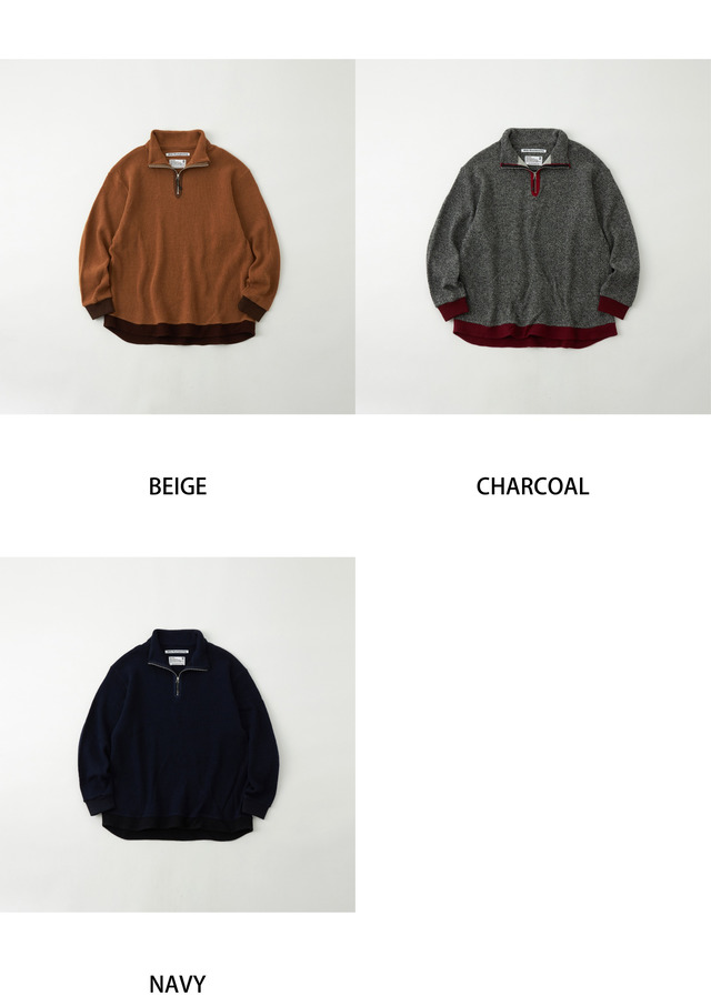 White Mountaineering ハーフジップ ニット プルオーバー 楽天市場