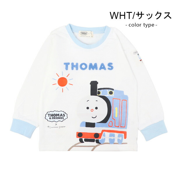 楽天市場】トーマス Tシャツ 長袖 ロンT キッズ ベビー きかんしゃ