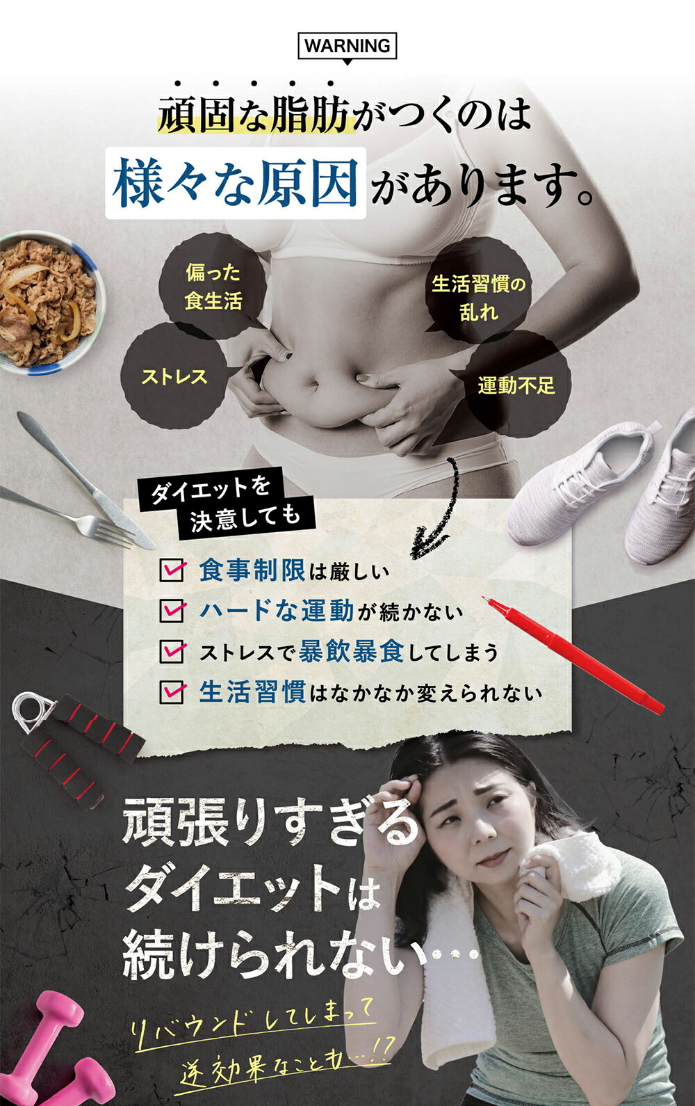 楽天市場】【公式】2袋セット シボローカ 体重 体脂肪 減少サポート