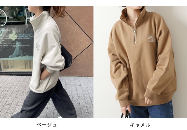 楽天市場】【SALE／30%OFF】ハーフジップバックロゴスウェット Spick