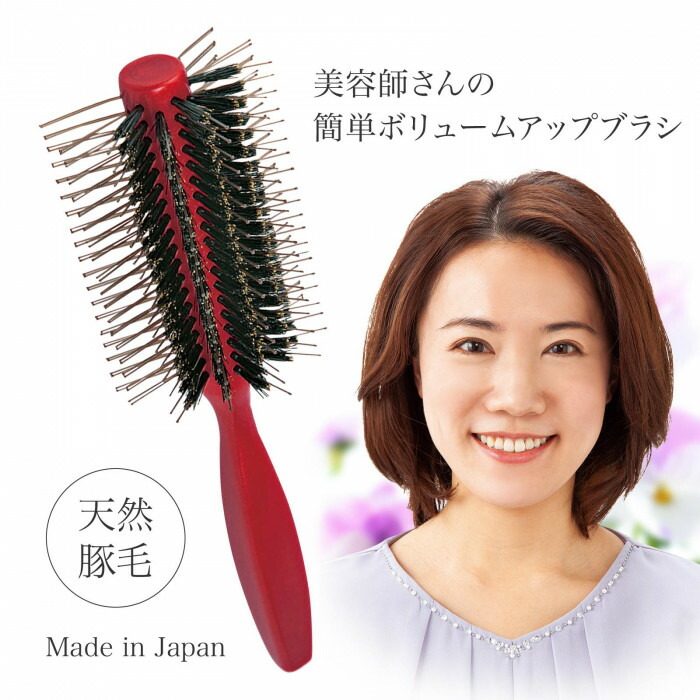 楽天市場】【送料無料】美容師さんの簡単ボリュームアップブラシ