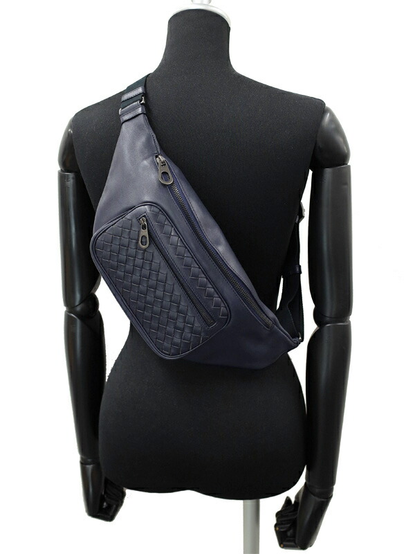 BOTTEGA VENETA】ボッテガヴェネタ『イントレチャート ウエストポーチ