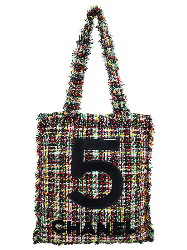 CHANEL】シャネル『ツイード NO.5 トートバッグ』A91557 レディース 1