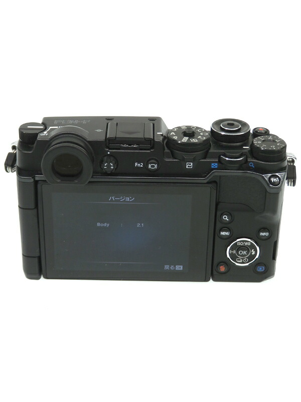 OLYMPUS】オリンパス『OLYMPUS PEN-F ボディー』ブラック 2030万画素