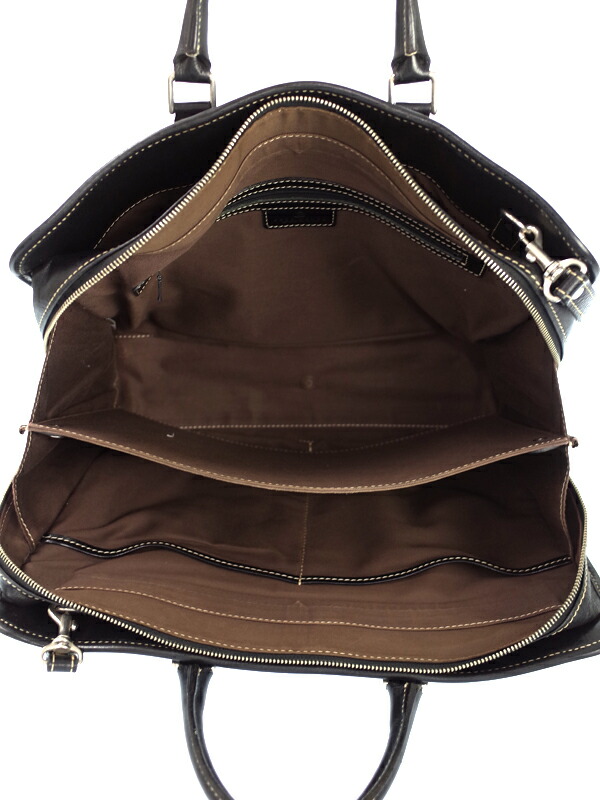 DEUX MONCX】デュモンクス『レザー ブリーフケース』メンズ ビジネス