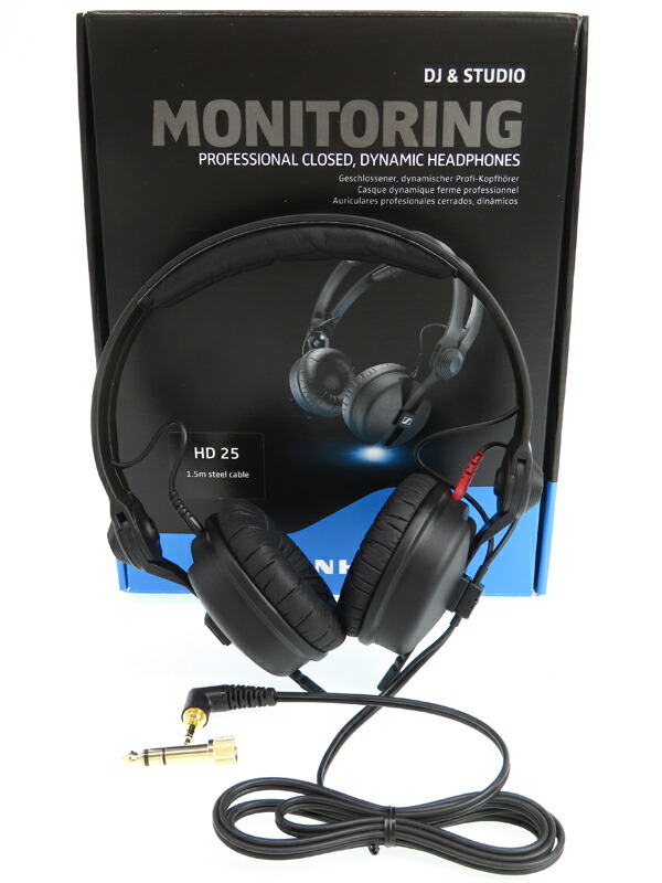 SENNHEISER】ゼンハイザー『HD 25』506909 オンイヤーDJヘッドホン 1
