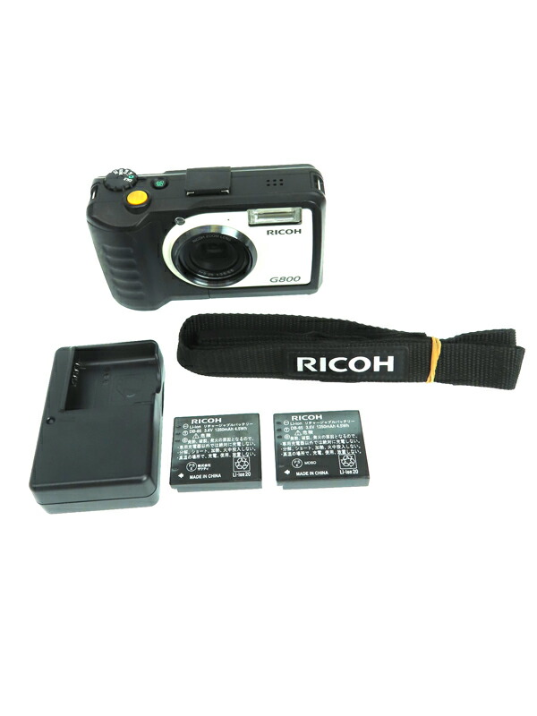 RICOH】リコー『G800』 防水/防塵/耐衝撃 タフな現場用 1600万画素