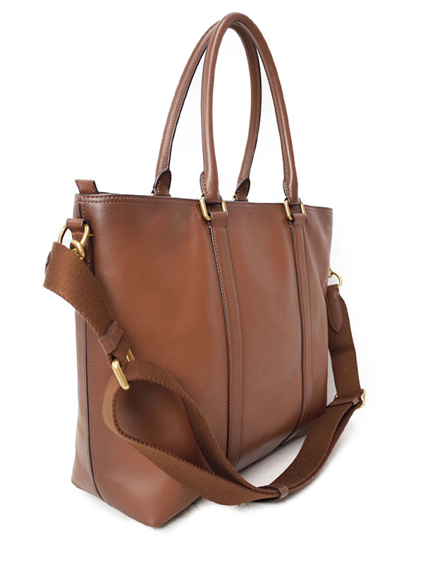 美品 コーチ 2way トートバッグ メトロポリタン バイカラー 革 55564