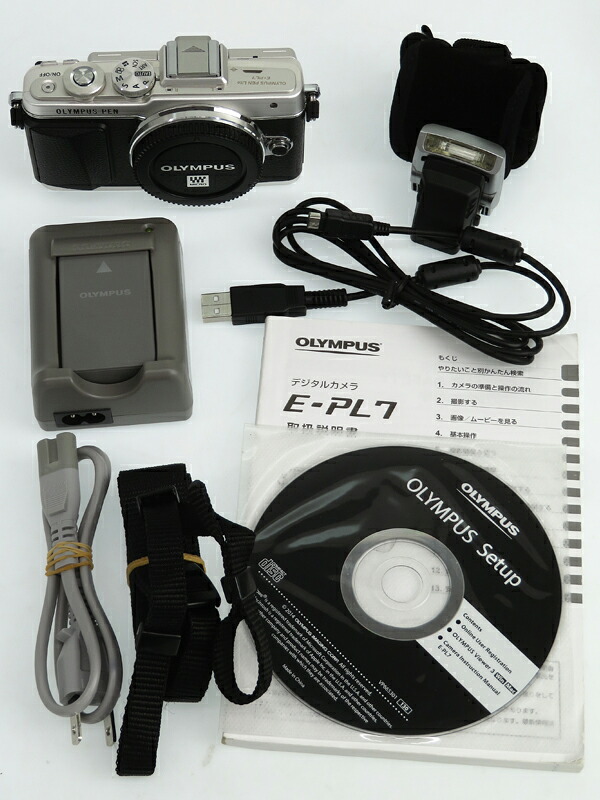 OLYMPUS】オリンパス『OLYMPUS PEN Lite E-PL7 ボディー』シルバー
