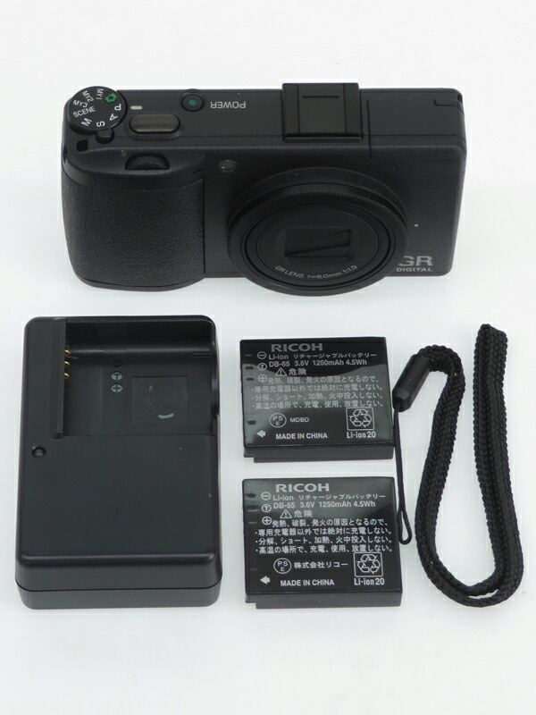 RICOH】リコー『GR DIGITAL III』2009年8月発売 コンパクトデジタル