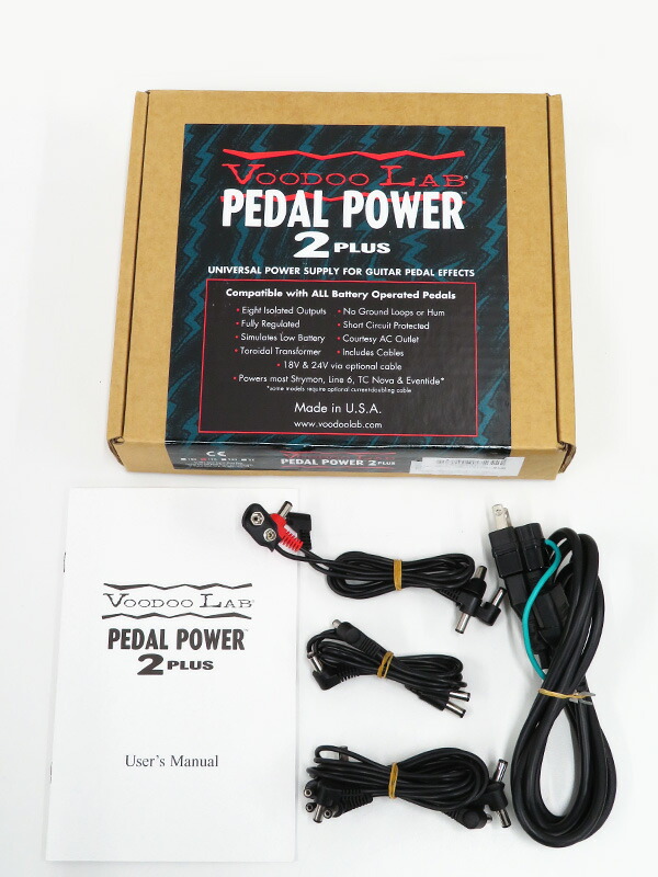 Voo Doo Lab】【120V仕様】ブードゥーラボ『パワーサプライ』PEDAL