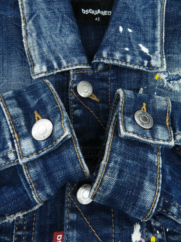 DSQUARED2】ディースクエアード『デニムジャケット size42』S74AM1428