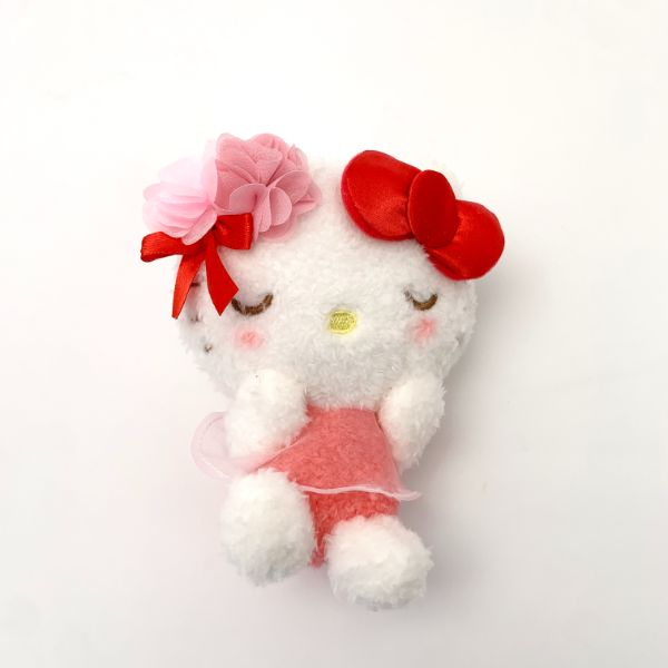 サンリオ ハローキティ サンリオ フラワーリボン MC キティ ぬいぐるみ