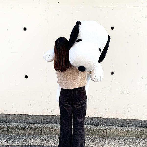 スヌーピー PEANUTS HUGHUG ディスプレイサイズ 超BIGサイズ