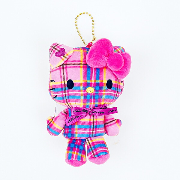 サンリオ ハローキティ マスコットコレクション タータン ピンク