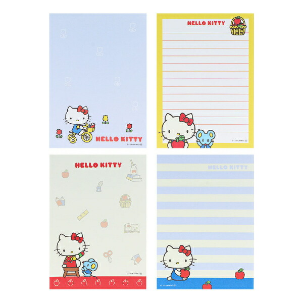 サンリオ ハローキティ パタパタメモ NLC 文具 日本製 Sanrio