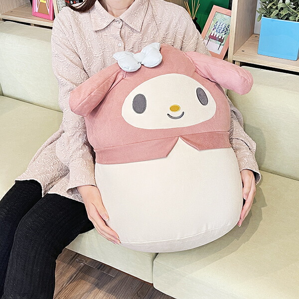 サンリオ マイメロディ くつろぎマイメロ ビーズクッション 大きい