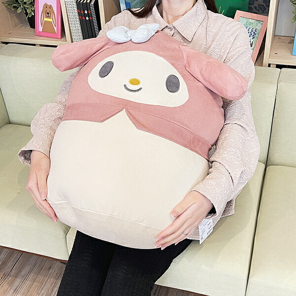 サンリオ マイメロディ くつろぎマイメロ ビーズクッション 大きい