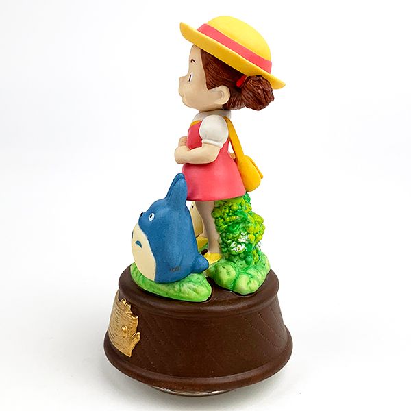 ジブリ となりのトトロ 磁器オルゴール メイちゃんとお散歩 インテリア