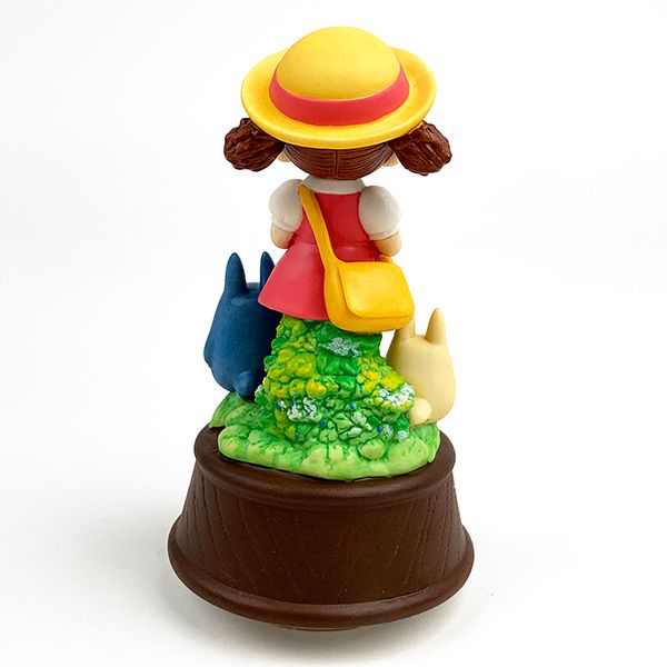 ジブリ となりのトトロ 磁器オルゴール メイちゃんとお散歩 インテリア