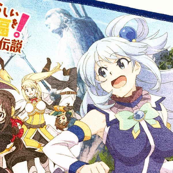 この素晴らしい世界に祝福を！ ミニハンカチ このすば 日本製