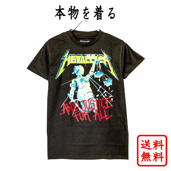 楽天市場】メタリカ METALLICA 正規品 tシャツ BACK Print有 ブラック