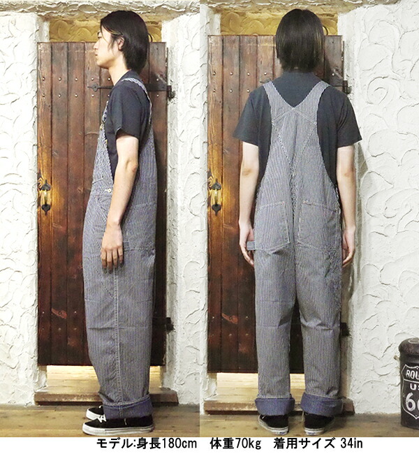 TCBJEANS TCBジーンズ オーバーオール Wrecking Crew Pants Random